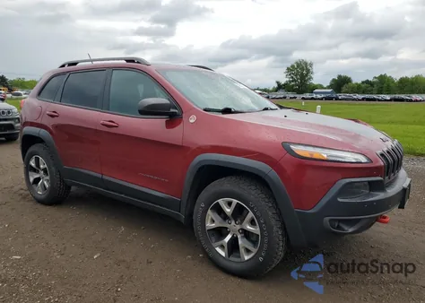 2014 Jeep Cherokee Trailhawk z USA, uszkodzony, nr VIN 1C4PJMBS2EW130125